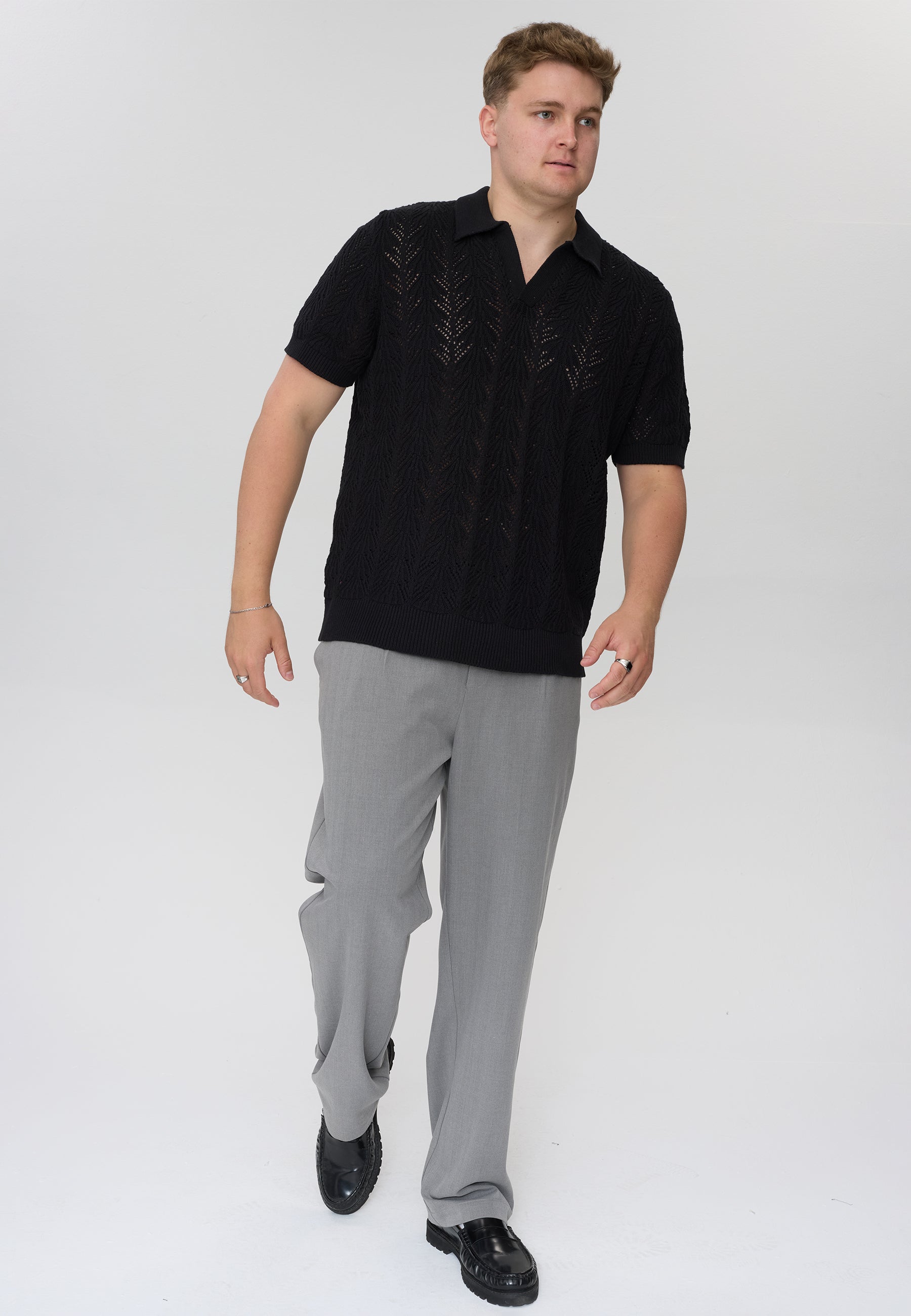 DXNMXRK. DXFane Knitwear Black