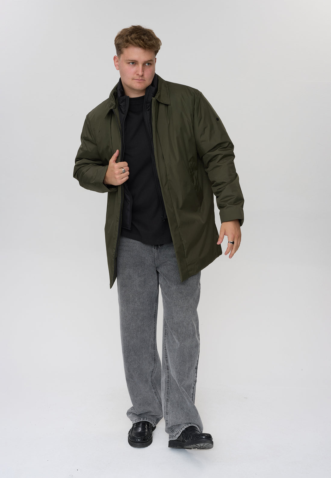 DXNMXRK. DXFarmand Jacket Army green